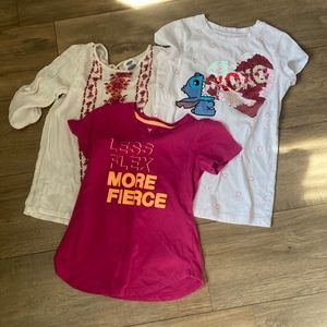 Girls tops sz 8, various named brands